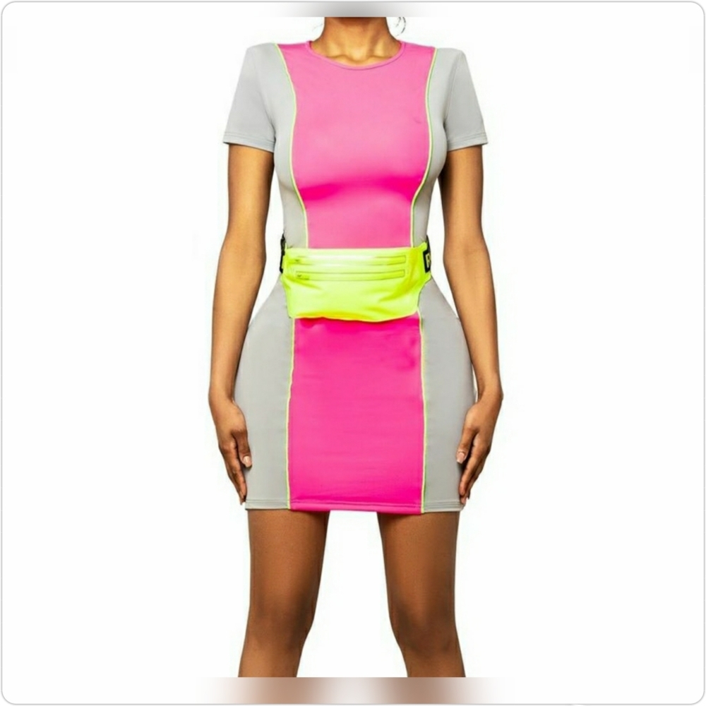 Heatwave Duo (Dress & Detachable Bag)